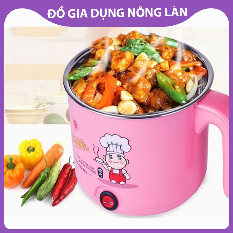 Ca nấu mỳ, lẩu mini đa năng nhỏ gọn tiện dụng NL Shop