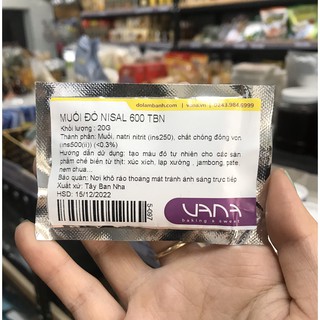 MUỐI ĐỎ 20G