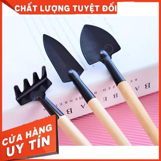 [HOT+FREE SHIP]  Bộ Cuốc Xẻng Làm Vườn Mini 3 Món
