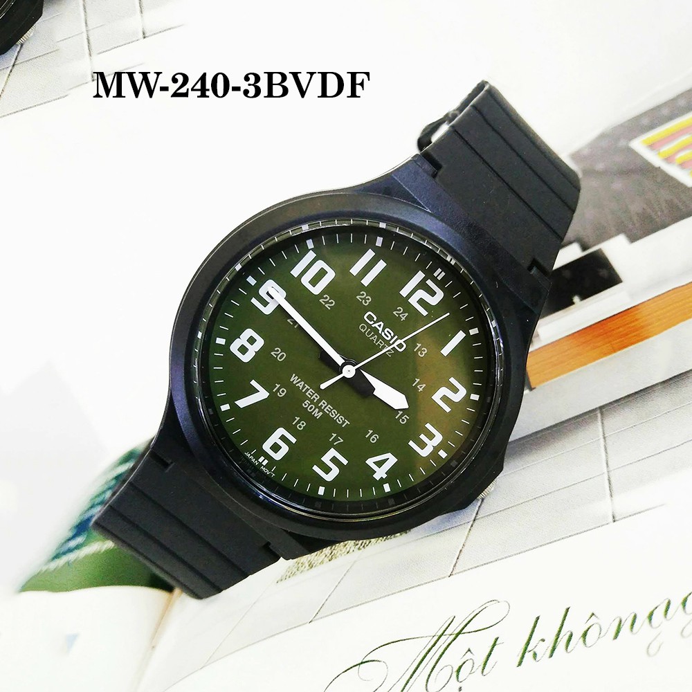[FREESHIP] Đồng hồ nam dây nhựa Casio Standard chính hãng Anh Khuê MW-240 Series (43 | BigBuy360 - bigbuy360.vn