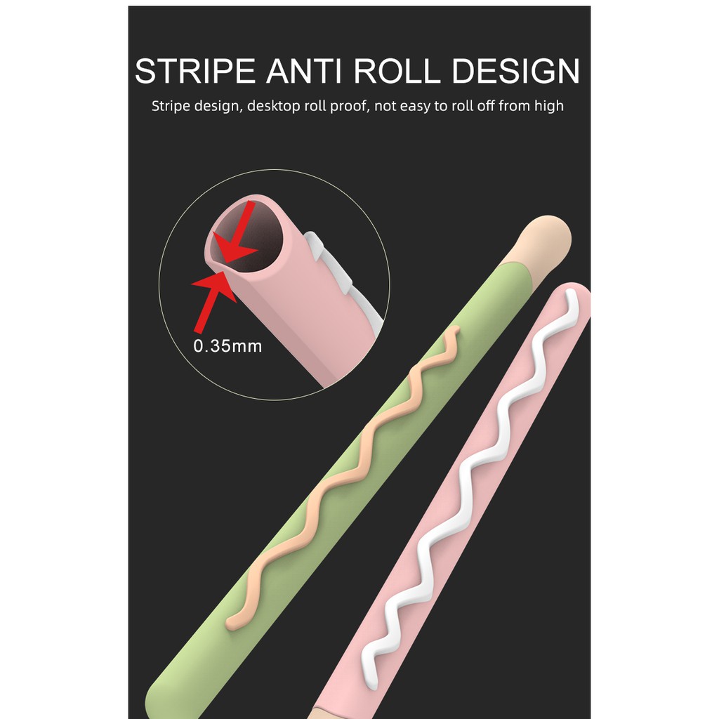 Vỏ silicon bảo vệ bút cảm ứng Apple 1st generation/2 st generation tiện dụng | BigBuy360 - bigbuy360.vn