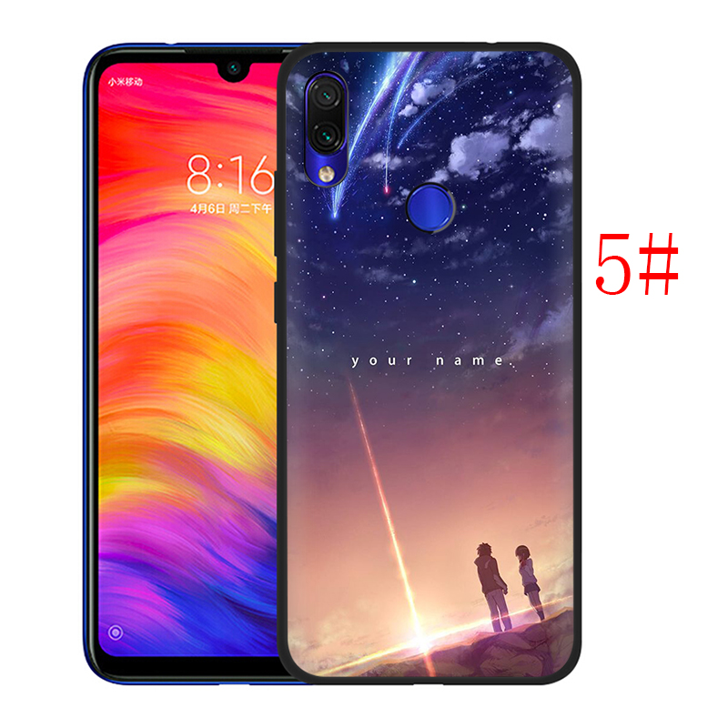 Ốp Lưng Silicon Mềm In Hình Anime Your Name Cho Xiaomi Mi A1 A2 A3 Lite 5x 6x F1 Poco X3 Nfc F2 Pro M3