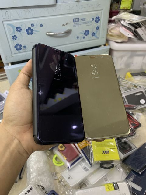 Bao da Huawei Nova3i gương thời trang