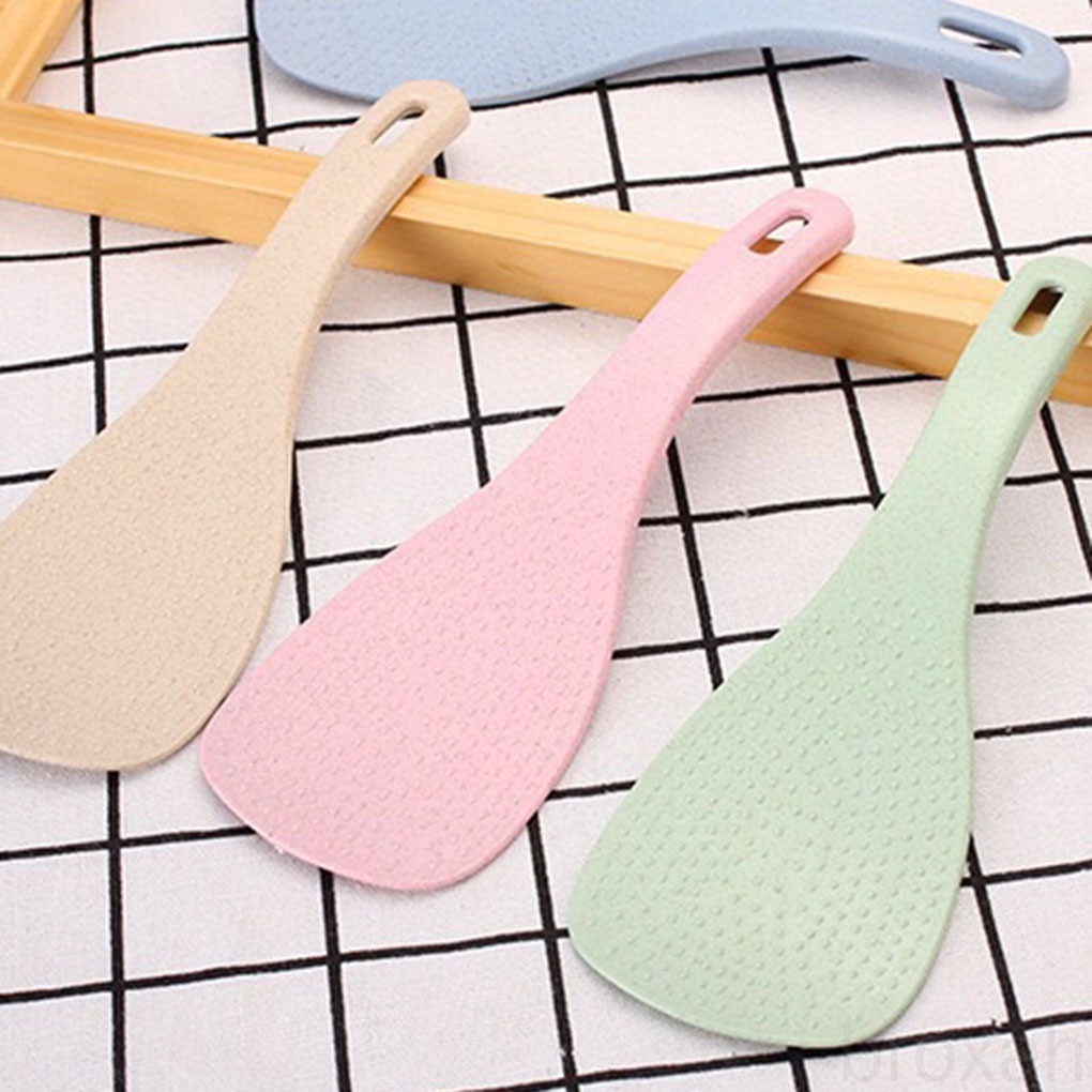 Muỗng Xới Cơm Bằng Lúa Mạch Chống Dính Tiện Dụng Cho Nhà Bếp