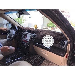 Thảm taplo lông thú cao cấp - kia sorento