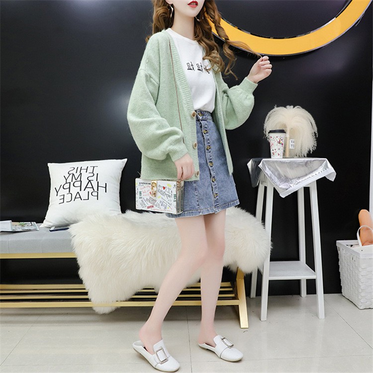 Áo Cardigan khoác len hàng quảng châu cao cấp dáng ngắn | BigBuy360 - bigbuy360.vn