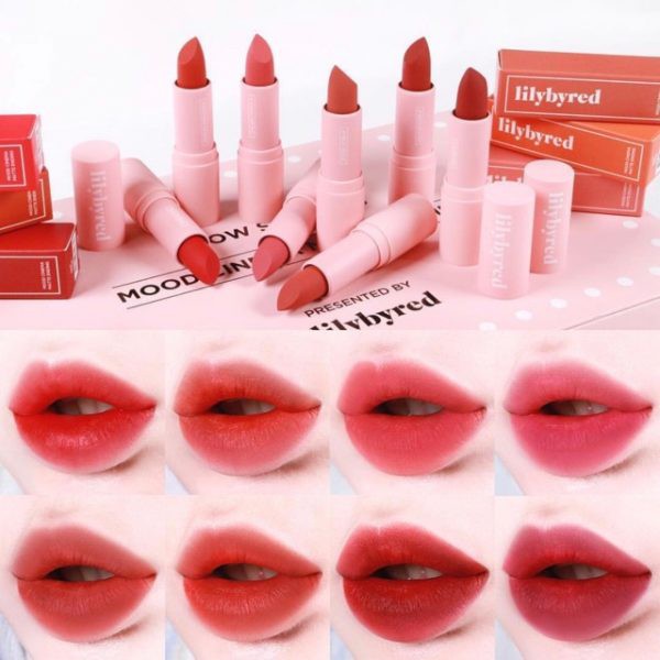 Son Thỏi Lì, Siêu Mịn Lilybyred Mood Cinema Matte Ending