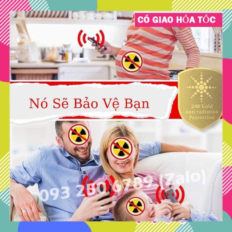 SHOPEE TRỢ GIÁ Chip Ngăn Bức Xạ Điện Từ ngăn cản bức xạ điện từ, triệt sóng giảm tác động của bức xạ