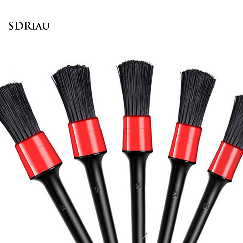 Set 5 Cọ Mềm Vệ Sinh Xe Hơi Đa Năng