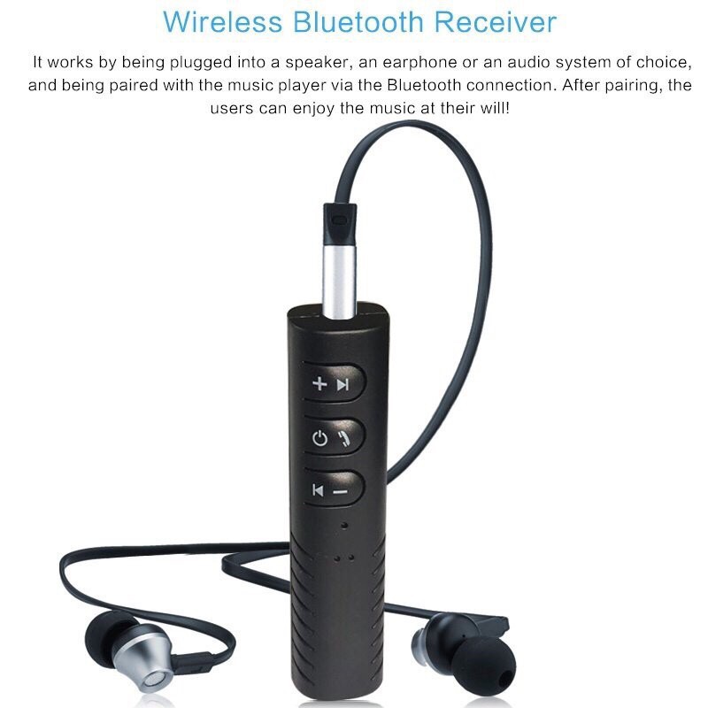 Bộ thu Receiver Bluetooth 4.1, biến tai nghe, loa thường thành tai nghe, loa Bluetooth