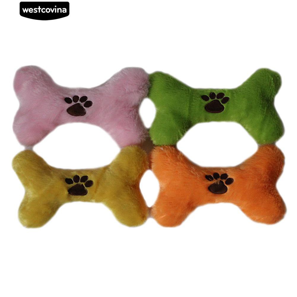 Đồ chơi nhồi bông bằng nhung lông hình khúc xương độc đáo cho thú cưng