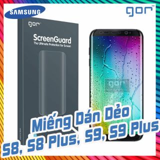 Miếng dán dẻo samsung galaxy s8/ s8 plus/ s9/ s9 plus chính hãng gor