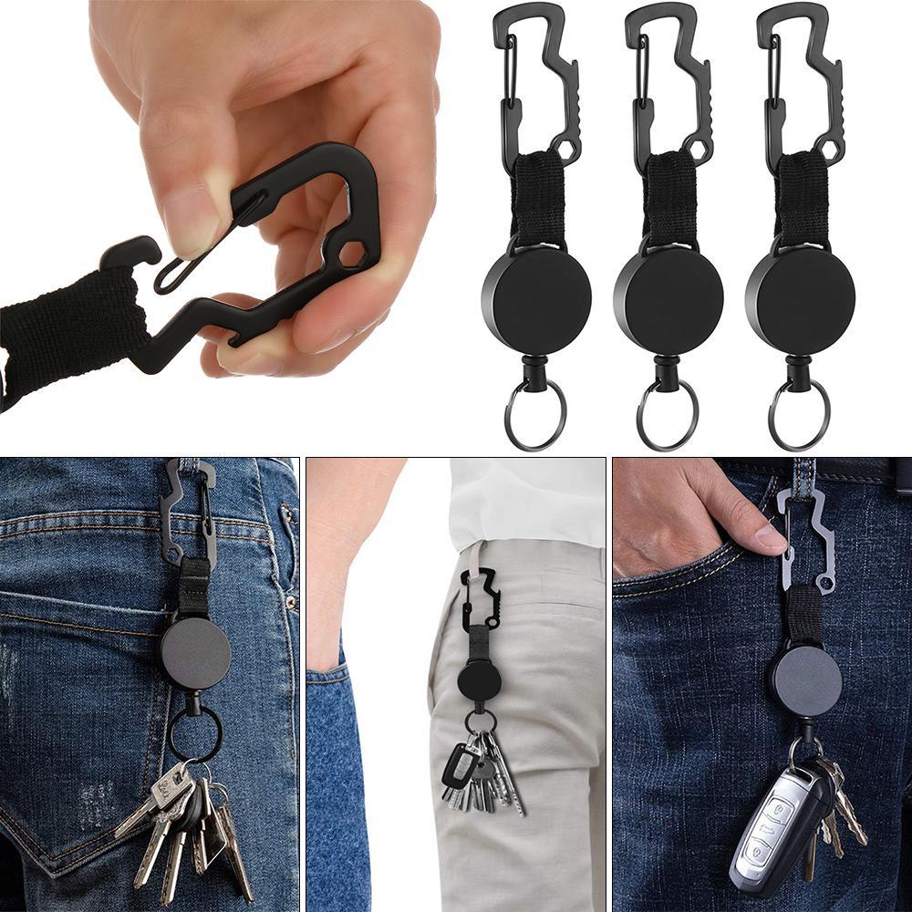 Móc Chìa Khóa Có Thể Thu Gọn Đa Năng Tiện Dụng Giá Đỡ