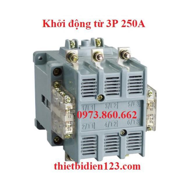 Khởi động từ 250A - Contactor 3 pha 250A công suất lớn -TBĐ -Thiết bị điện giá tốt