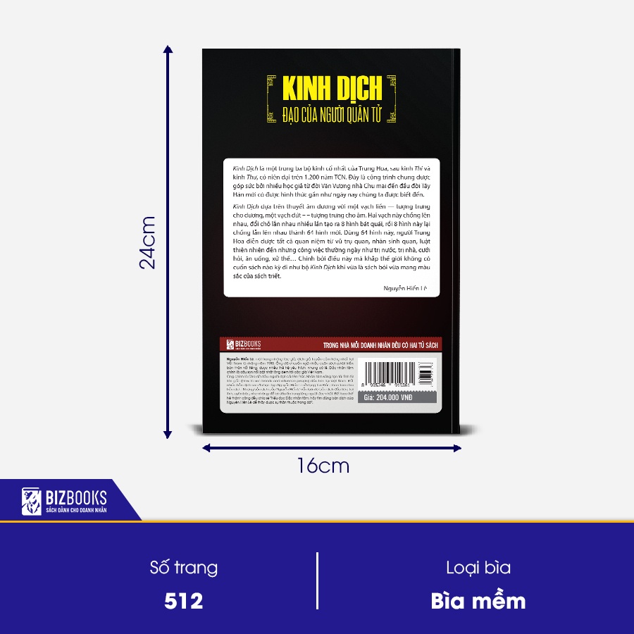 Kinh Dịch - Đạo Của Người Quân Tử - Bản Dịch Nguyễn Hiến Lê - Sách Hay Về Kinh Dịch | BigBuy360 - bigbuy360.vn