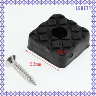 Set 20 đế cao su chống trượt cho chân bàn ghế 22x22 x 9mm
