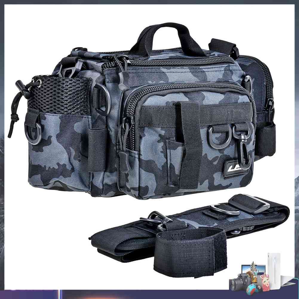 Túi Đeo Hông Đựng Dụng Cụ Câu Cá Họa Tiết Rằn Ri