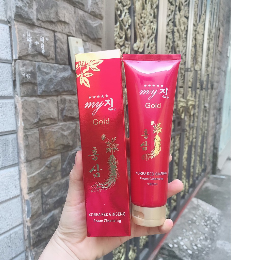 Sữa rửa mặt Hồng Sâm Đỏ My Gold