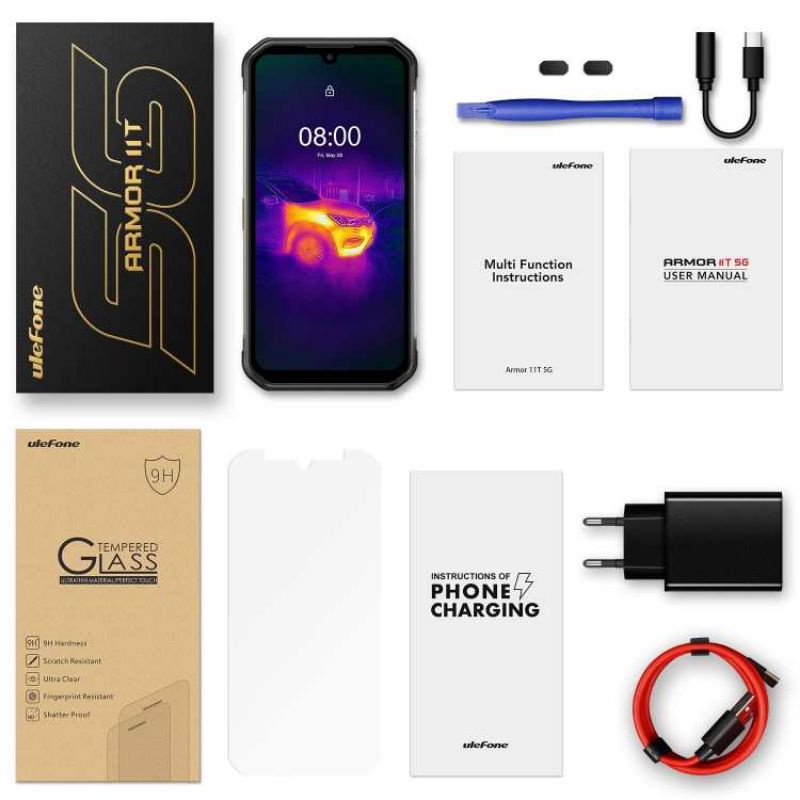 Ulefone Armor 11T 5G, Máy ảnh nhiệt, 8GB + 256GB