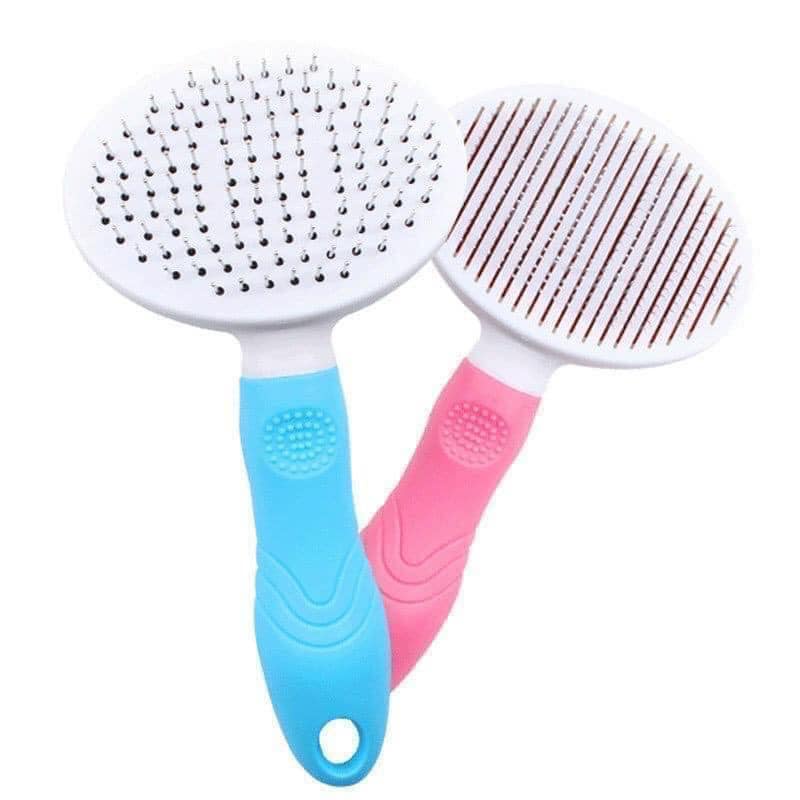 Lược chải lông thú cưng chó, mèo có nút bấm tiện dụng