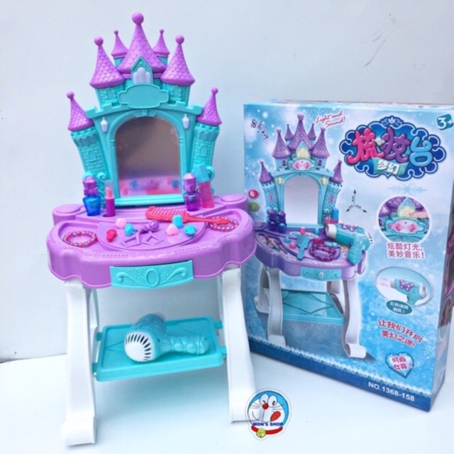Đồ chơi bàn trang điểm lâu đài Elsa cho bé