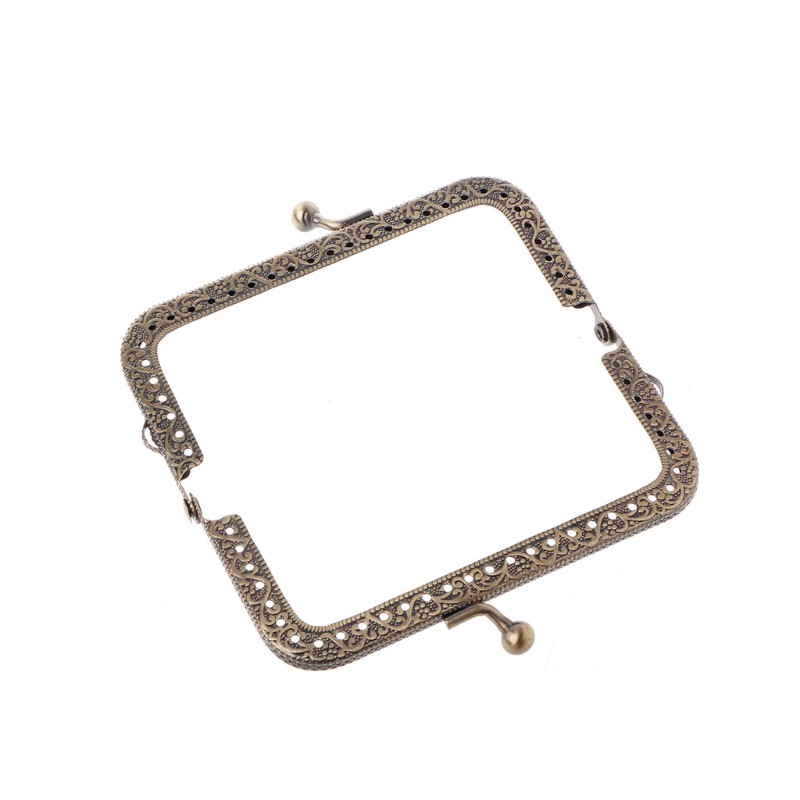 Khung kẹp móc khóa túi xách tay bằng kim loại