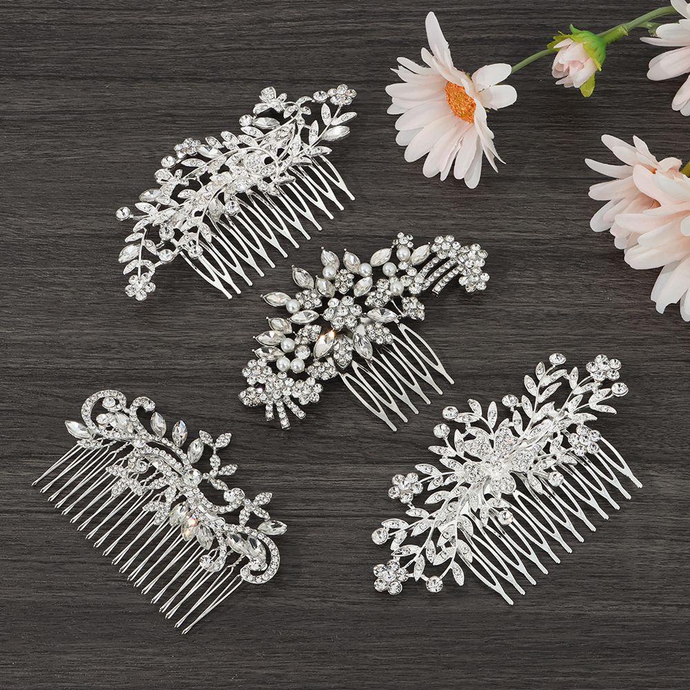 FOREVER Lược Cài Tóc Cô Dâu Kiểu Công Chúa Thời Trang