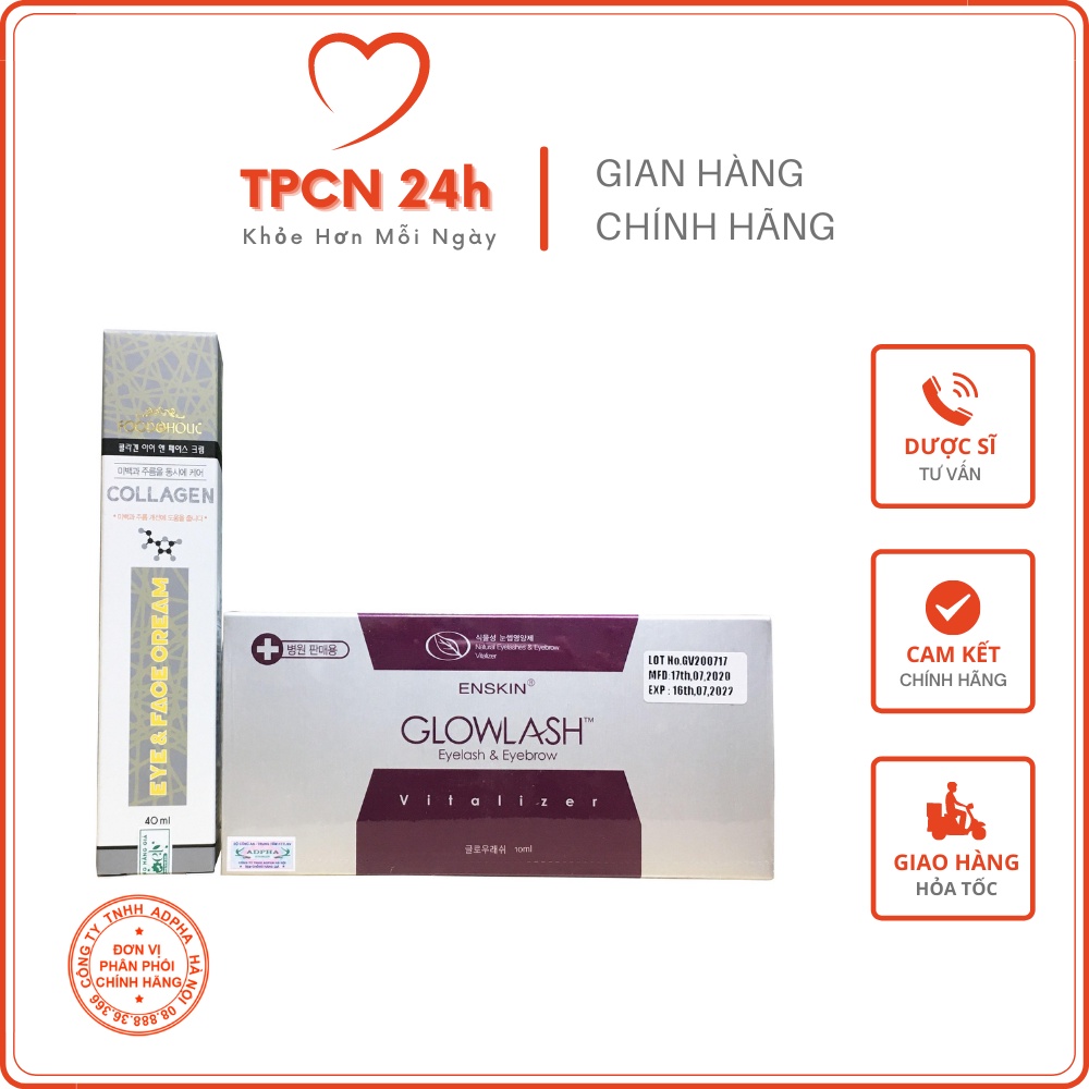 (Tặng kem mắt) Glowlash - Huyết thanh dài mi thế hệ mới