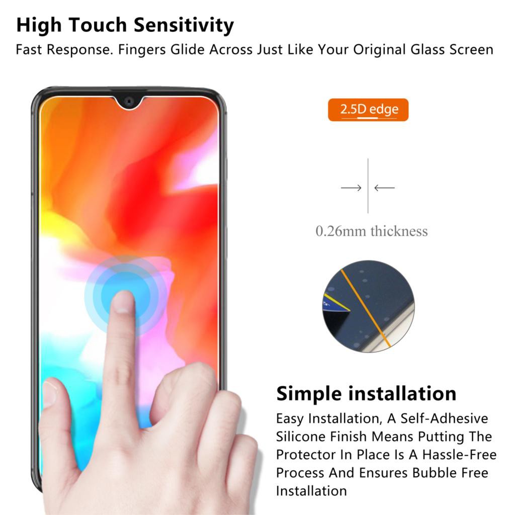 Oneplus Nord N10 N100 1 X 2 3 3T 5 5T 6 6T 7 7T 8 8T 9 2.5D kính cường lực Tempered Glass Screen Protector Film