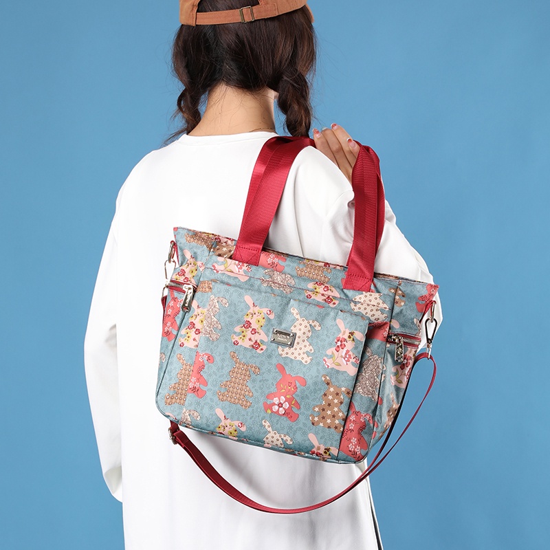 Beg Silang Perempuan Túi Xách Đeo Chéo Canvas Phong Cách Hàn Quốc Beg Besar Beg Tangan Wanita Murah Cantik Cho Nữ