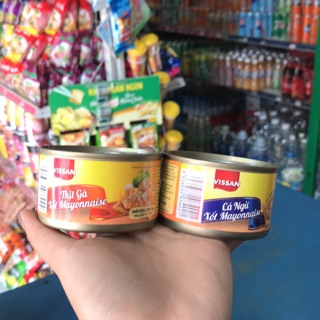 Thịt gà và cá ngừ xốt Mayonnaise 85g