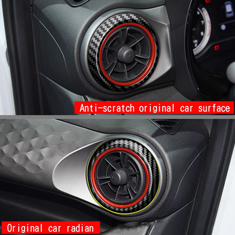 3 Miếng Dán Trang Trí Khung Máy Điều Hòa Xe Hơi Hyundai I10 2022