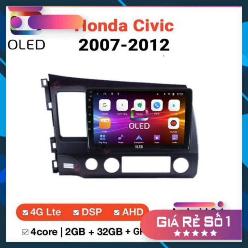 Màn Hình Android OLED C2 Theo Xe HONDA CIVIC