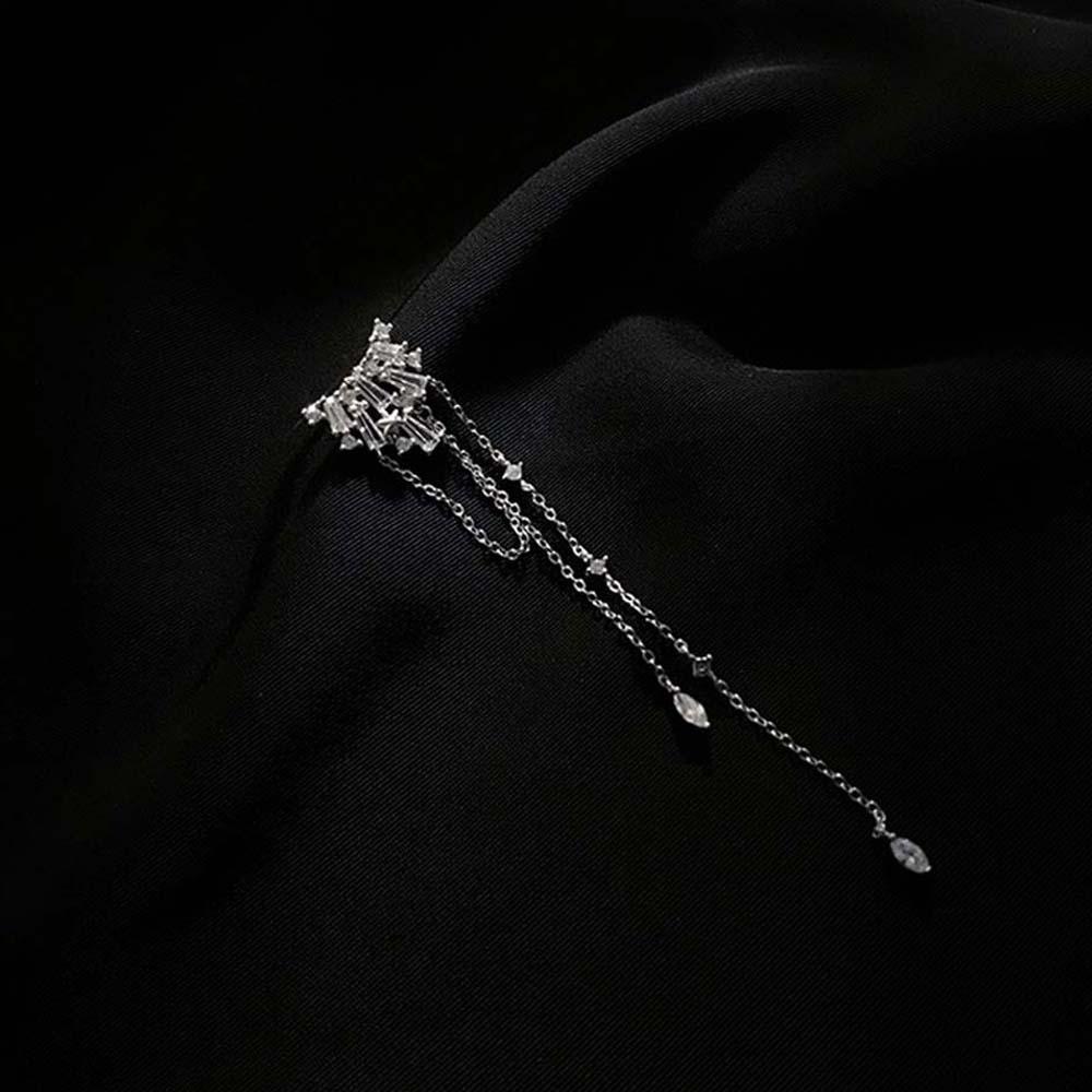 Khuyên Tai Dáng Dài Phong Cách Hàn Quốc Đơn Giản Sáng Tạo Cho Nữ