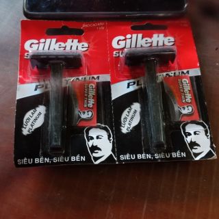 Set 2 bàn  cạo  râu một lưỡi Gillette