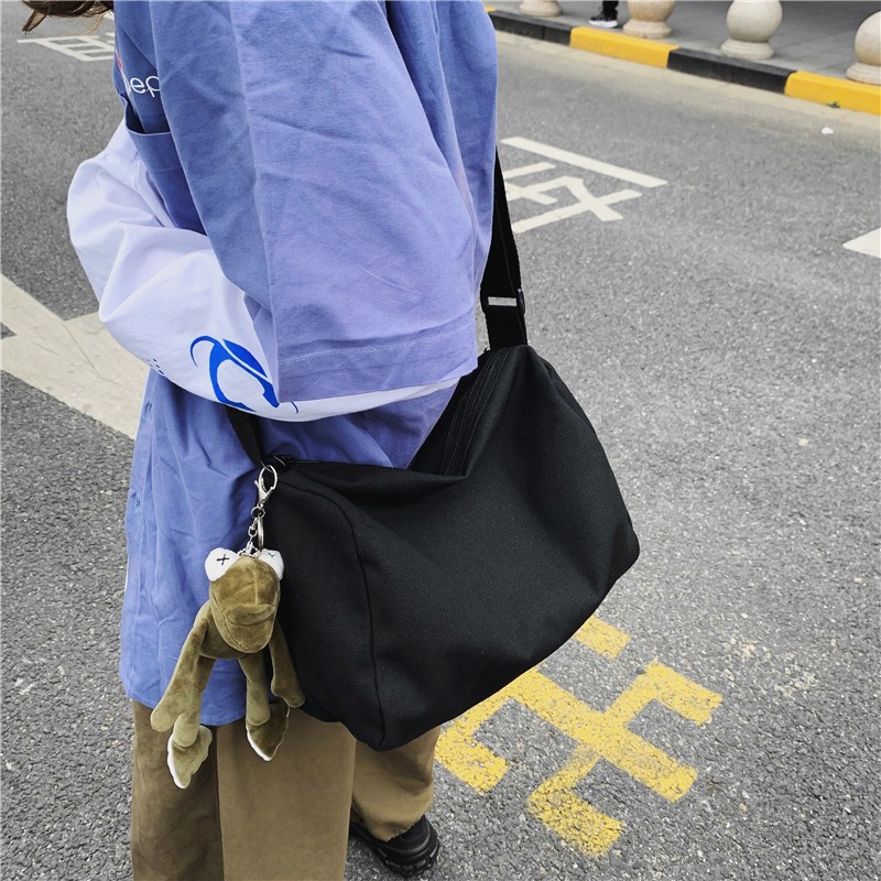 Túi đeo chéo vải Canvas dung tích lớn - [D026] | BigBuy360 - bigbuy360.vn
