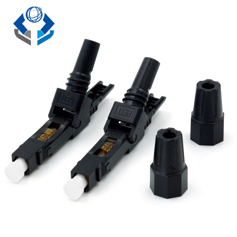 10PCS  FTTH SC UPC Quick Connector Đầu nối sợi quang