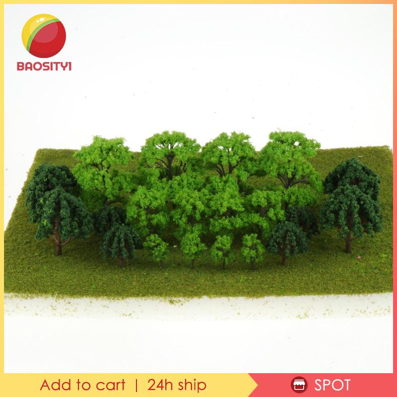 20 Cây Mô Hình Trang Trí Tiểu Cảnh Tỉ Lệ 1/100