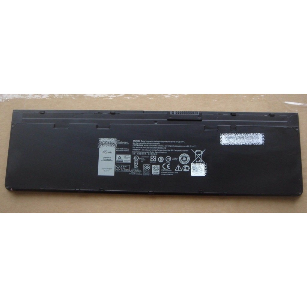 [Mã 159ELSALE hoàn 7% đơn 300K] Pin Laptop DELL E7240 (ZIN) - 4 CELL - Latitude 12 7000 E7240, GVD76 HJ8KP NCVF0 WD52H