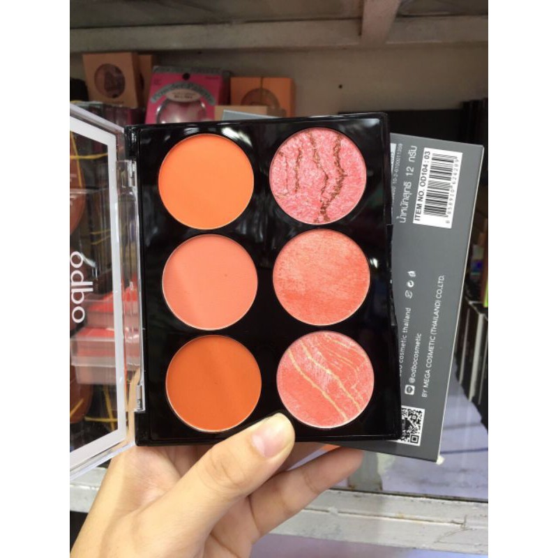 Phấn Má Hồng ODBO Color Harmony Blusher