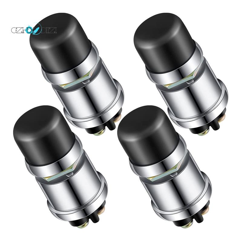 Set 4 Công Tắc Nút Nhấn Khởi Động Xe Hơi/Xe Tải/Tàu Thuyền 12V/24V Chống Thời Tiết
