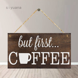 Tỉ lệ cao 100%! Bảng Gỗ Thủ Công In Chữ Coffee Trang Trí Quán Cà Phê