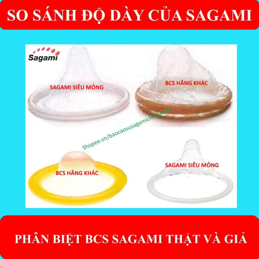 [BAO CAO SU SAGAMI] COMBO SIÊU KHỦNG 3 hộp x 10 bcs siêu siêu mỏng + siêu mỏng gân gai mềm + Siêu mỏng ôm khít *