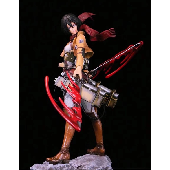 Mô hình Mikasa coll ngầu ss1 33cm - Attack on titan