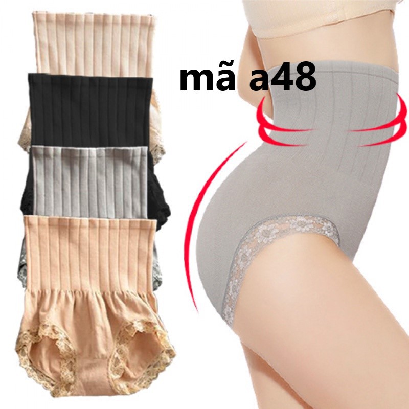 Quần lót gen nịt bụng cạp cao, quần lót cotton nữ thoáng mát | BigBuy360 - bigbuy360.vn