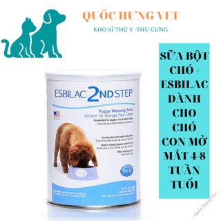Sữa bột esbilac 2nd step cho chó pet ag 400g- quốc hưng vet
