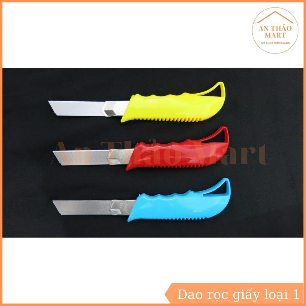Dao Rọc Giấy Chuyên Dụng Cỡ Lớn Loại 1, Đã Bao Gồm Lưỡi Dao Cứng Bền Bỉ