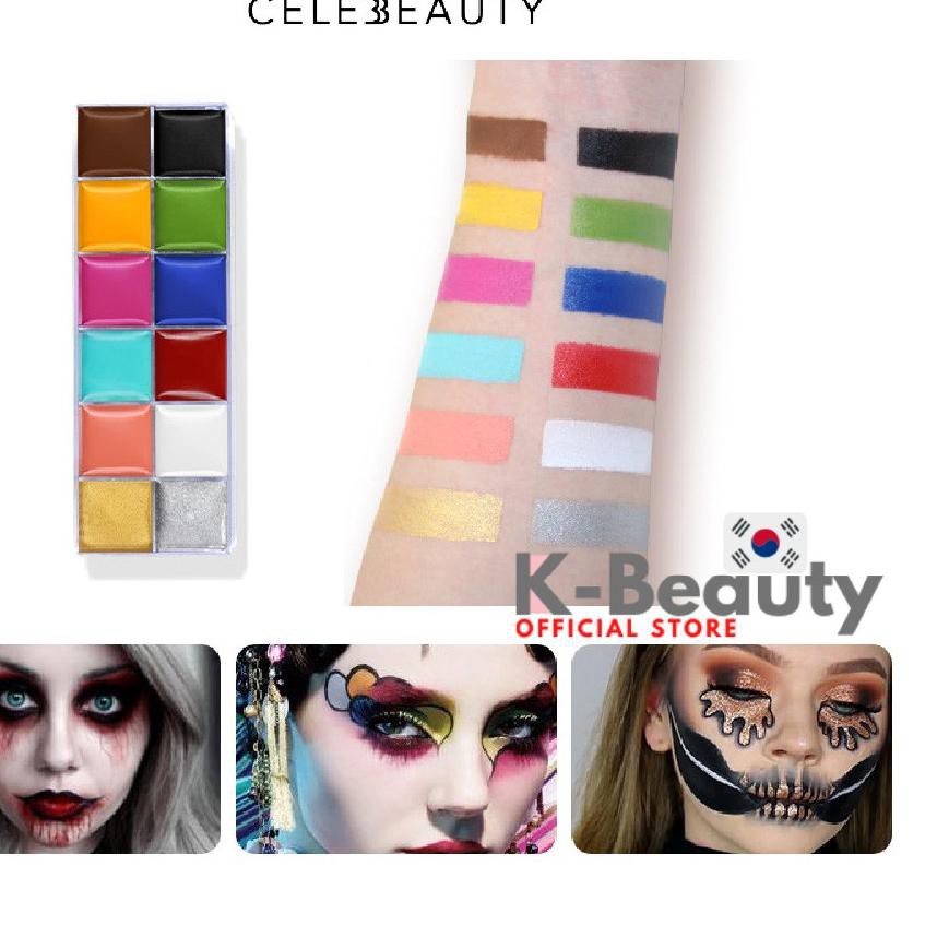 (hàng Mới Về) Bảng Phấn Trang Điểm 12 Màu Tiện Dụng Chất Lượng Cao | BigBuy360 - bigbuy360.vn