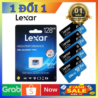 Thẻ nhớ lexar sd micro 32gb , 64gb , 128gb class 10 - bảo hành 5 năm