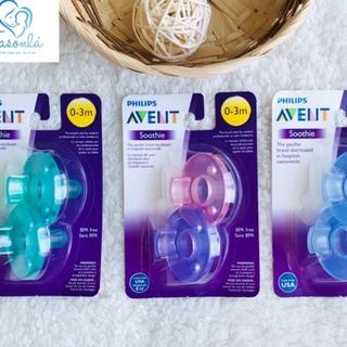TY GIẢ PHILIPS AVENT SOOTHIES 0-3M